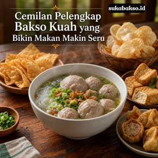 cemilan pelengkap bakso kuah
